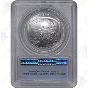 2019 Apollo 11 Uncirculated Silver Dollar -- PCGS MS70 First Strike