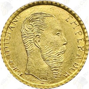 "1865" Maximiliano Emperador fantasy gold piece