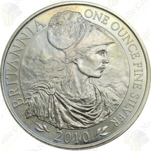 2010 Great Britain Silver Britannia – 1 oz – Uncirculated