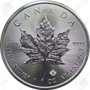 2024 Canada 1 oz .9999 fine silver Maple Leaf