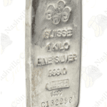 PAMP Suisse 1 kilo .999 fine silver bar