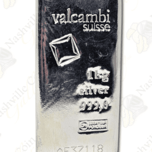 Valcambi 1 kilo .999 fine silver bar