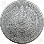 Golden State Mint Cuauhtemoc / Aztec Calendar 2 oz .999 fine silver round