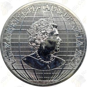 2021 Australia "Beneath the Southern Skies" 1 oz .9999 fine silver Platypus