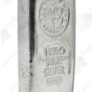 Perth Mint 1 kilo (32.15 oz) .999 fine silver bar