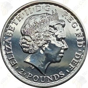 2013 Great Britain 1 oz .999 fine silver Britannia