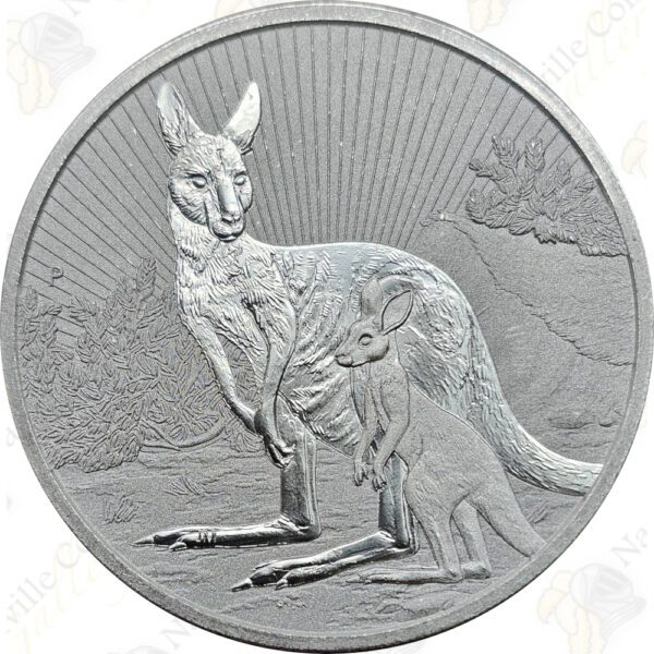 2023 Australia 2-oz Next Generation Silver Kangaroo