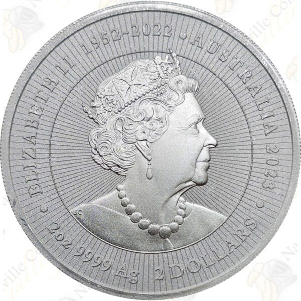 2023 Australia 2-oz Next Generation Silver Kangaroo