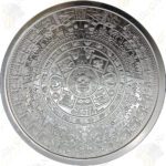 Golden State Mint Cuauhtemoc / Aztec Calendar 5 oz .999 fine silver round