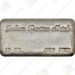 Jackson Precious Metals 10 oz .999 fine silver bar