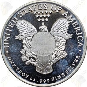 Sunshine Minting Walking Liberty 1 oz .999 fine silver round