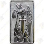 Scottsdale Archangel Michael 10 oz .999 fine silver bar