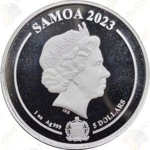 2023 Samoa 1 oz .999 fine silver Superman