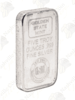 Golden State Mint 5 oz .999 fine silver bar