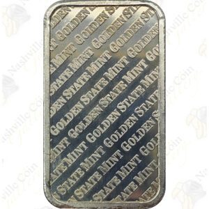 Golden State Mint 5 oz .999 fine silver bar