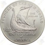 2000 Leif Ericson Uncirculated Commemorative Silver Dollar