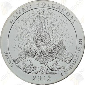 2012-P Hawaii Volcanoes 5-oz silver America the Beautiful