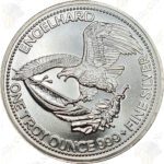 1985 Engelhard 1 oz .999 fine silver Prospector