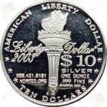 2003 NORFED 1 oz .999 fine silver round