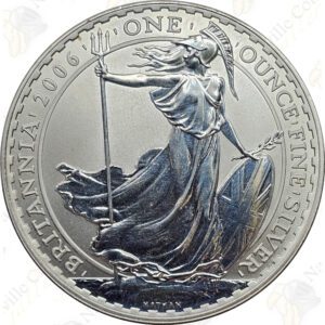 2006 Great Britain Silver Britannia – 1 oz – Uncirculated