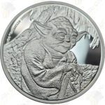 2016 Niue 1 oz .999 silver Yoda (Proof)