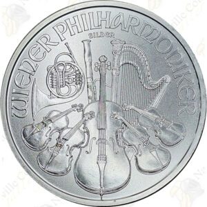 2018 Austria 1 oz fine silver Philharmonic