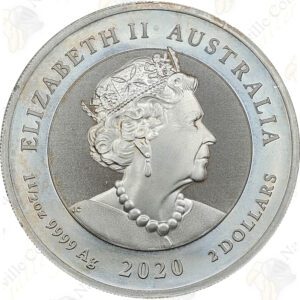 2020 Australia 1.5 oz .9999 fine silver Striped Marlin