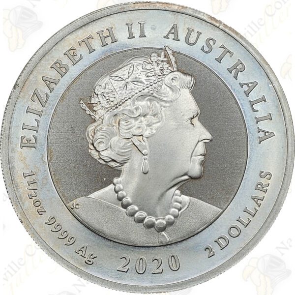 2020 Australia 1.5 oz .9999 fine silver Striped Marlin