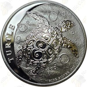 2021 Niue 1 oz .999 fine silver Turtle