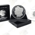 2023-S Proof Morgan Silver Dollar with box and COA -- .858 oz pure silver.