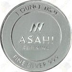 ASAHI Refining 1 oz .999 fine silver round