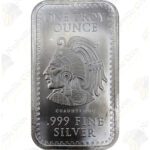 Golden State Mint Cuahtemoc / Aztec Calendar 1-oz silver bar