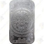 Golden State Mint Cuahtemoc / Aztec Calendar 1-oz silver bar