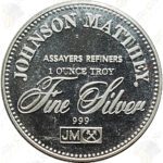 Johnson Matthey 1 oz .999 fine silver "The Right to Bear Arms"