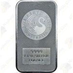 Perth Mint 1 oz .999+ fine silver bar