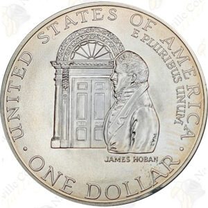 1992 White House Commemorative Uncirculated Silver Dollar