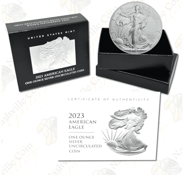 2023-W Burnished Uncirculated American Silver Eagle