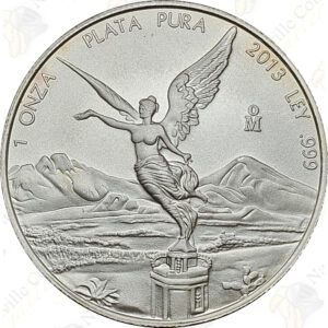 2013 Mexico 1 oz .999 fine silver Libertad