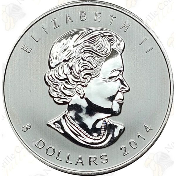 2014 Canada $8 1.5 oz silver Arctic Fox