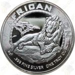 2017 Niue 1 oz .999 fine silver African Lion