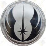 2023 Niue Star Wars Jedi Order Crest 1 oz .999 silver round