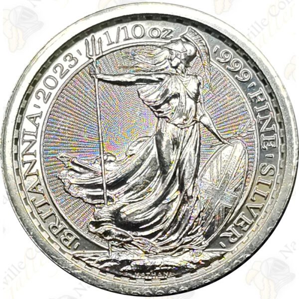 2023 Great Britain 1/10 oz .999 fine silver Britannia