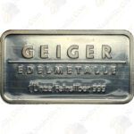 Geiger Edelmetalle 1 oz .999 fine silver bar (Rectangle)