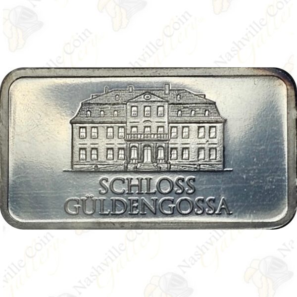 Geiger Edelmetalle 1 oz .999 fine silver bar (Rectangle)