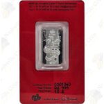 2012 PAMP Suisse 10 gram .999 fine silver Year of the Dragon