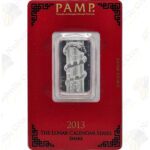 2013 PAMP Suisse 10 gram .999 fine silver Year of the Snake