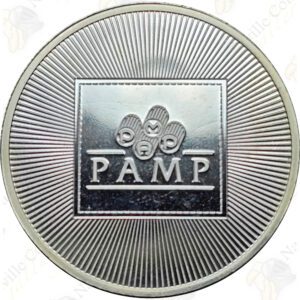 PAMP 1 oz .999 silver round