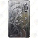 Royal Mint 10 oz .999 fine silver Britannia bar