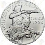 U.S. Army 1 ounce Silver Medal