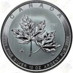 2017 Canada 10 oz .9999 fine silver Magnificent Maple